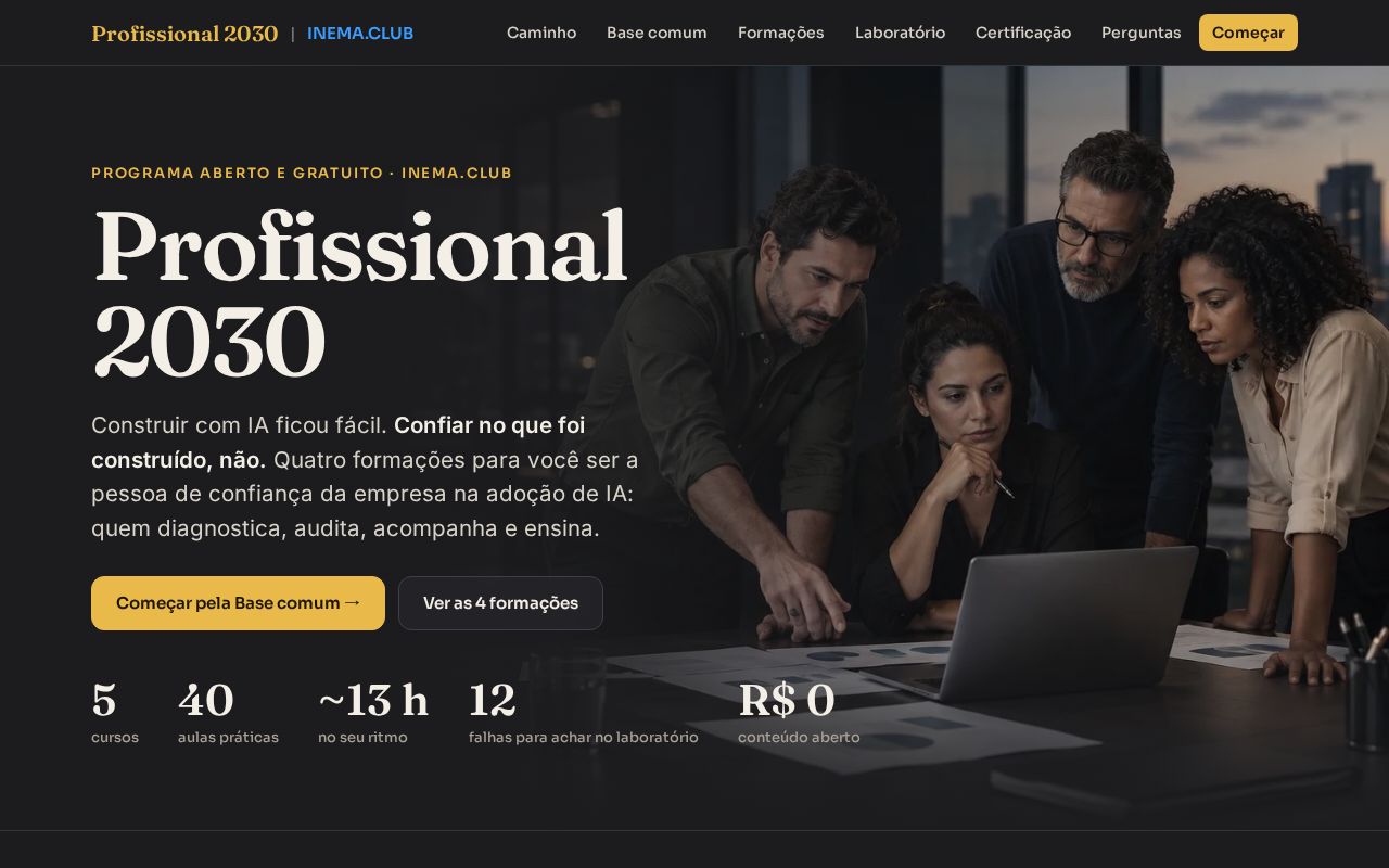 Preview of Profissional 2030