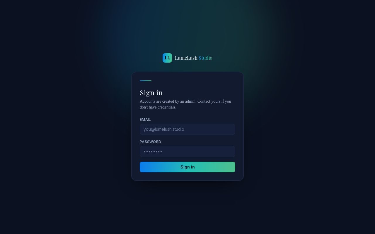 Preview of Lumelush Studio Tracker