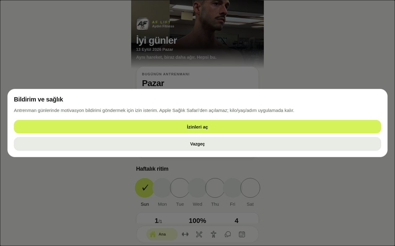 Preview of Liftlog