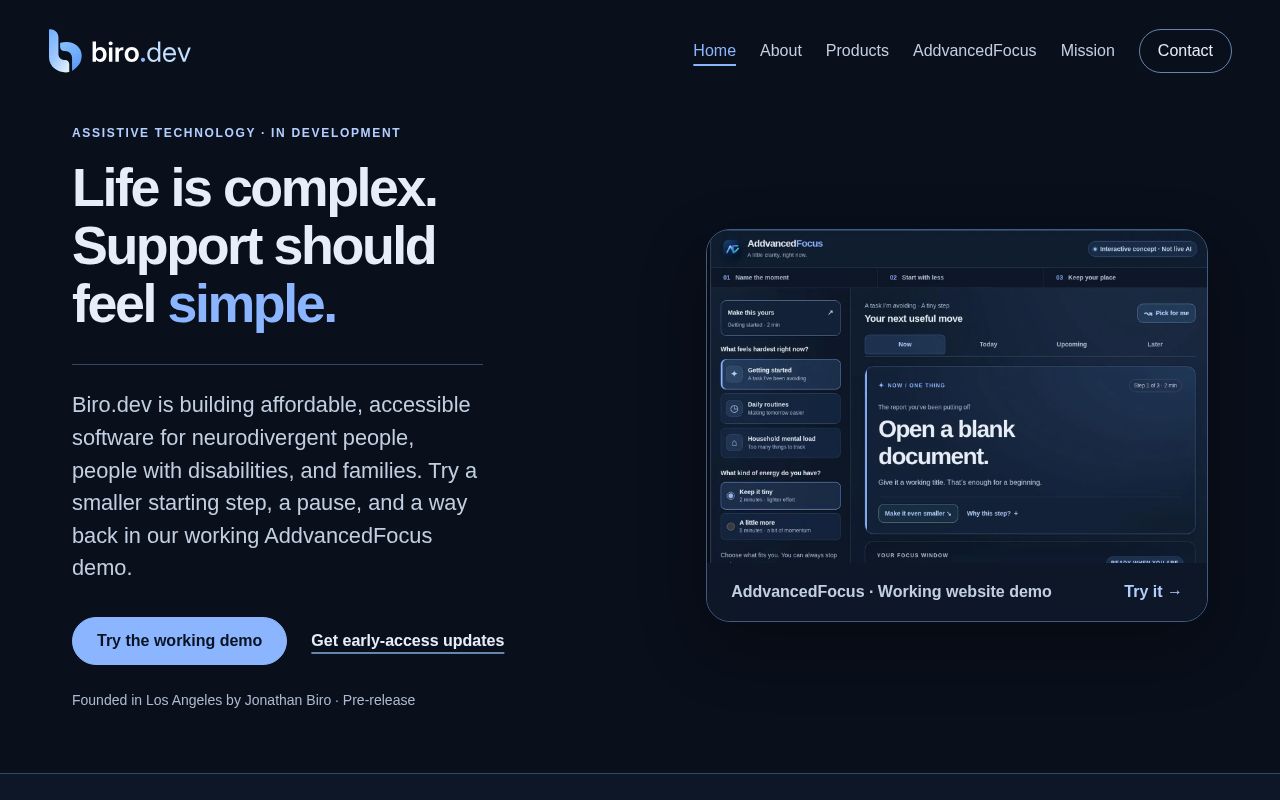 Preview of Biro Dev