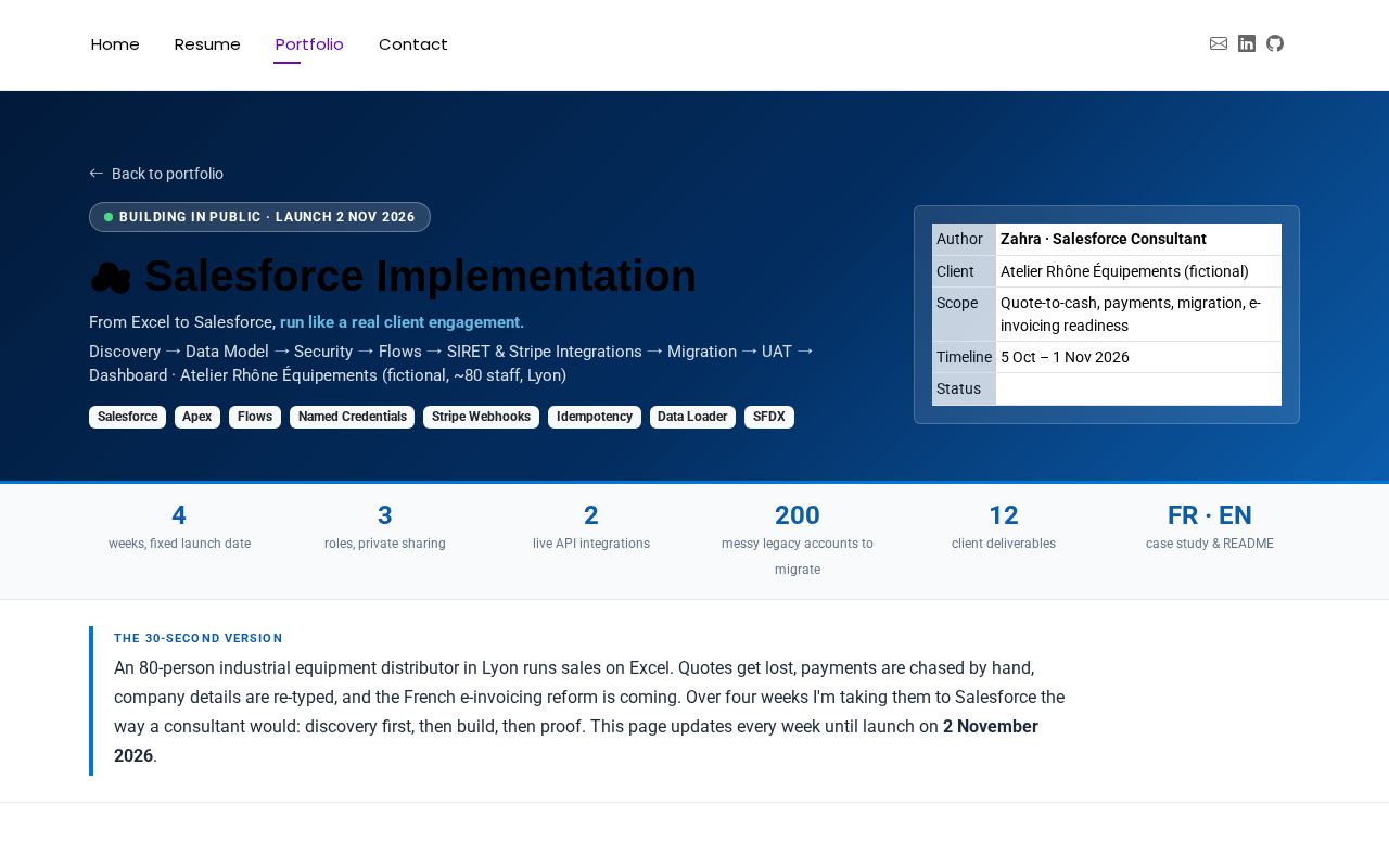 Preview of Salesforce Atelier Rhone