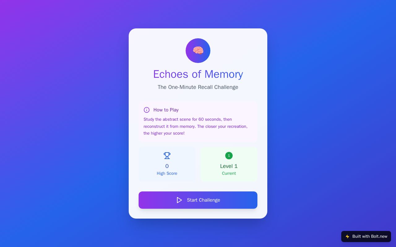 Preview of Echoes of Memory