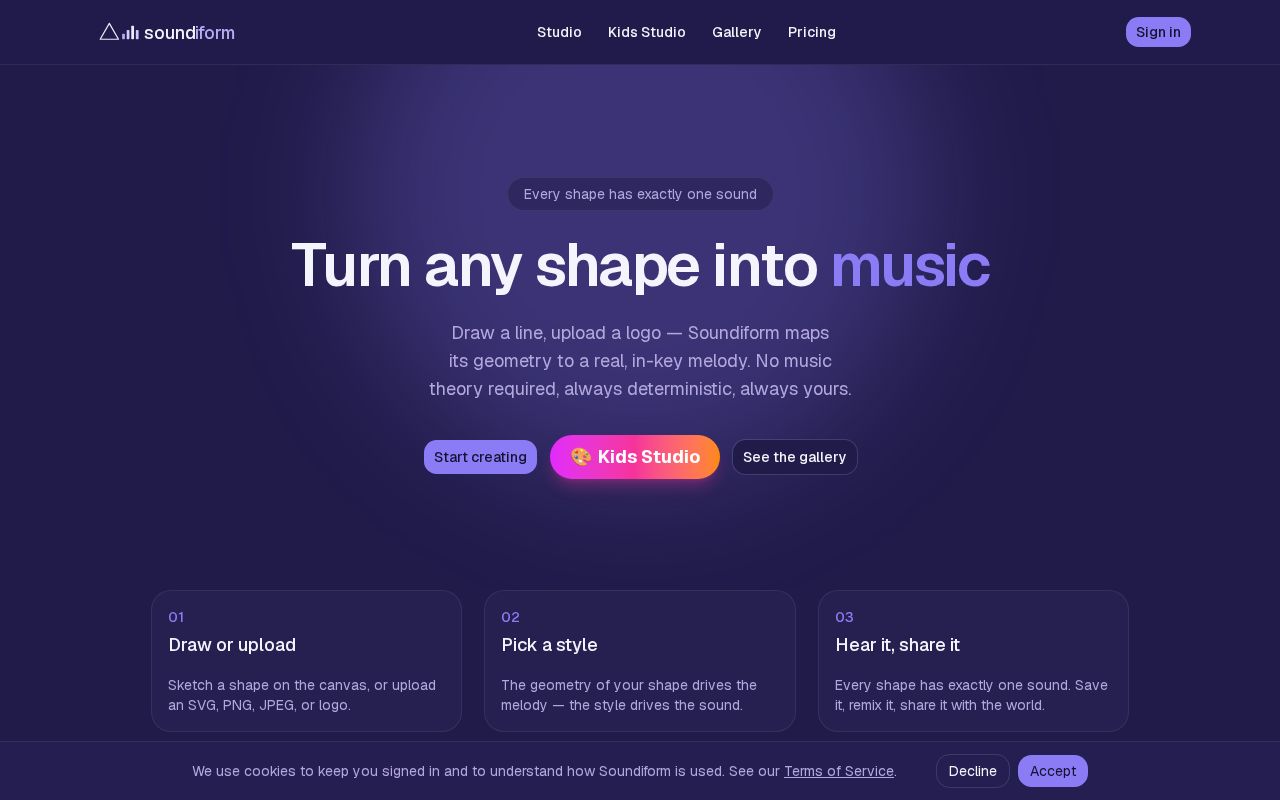 Preview of Soundiform
