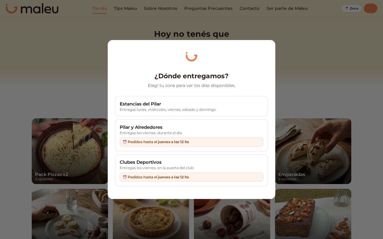 Preview of La tienda online de Maleu — maleu.com.ar