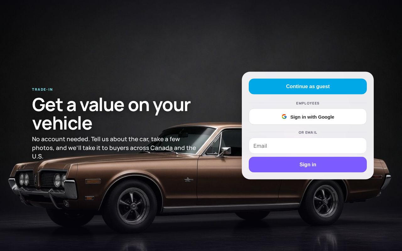 Preview of Trade-in