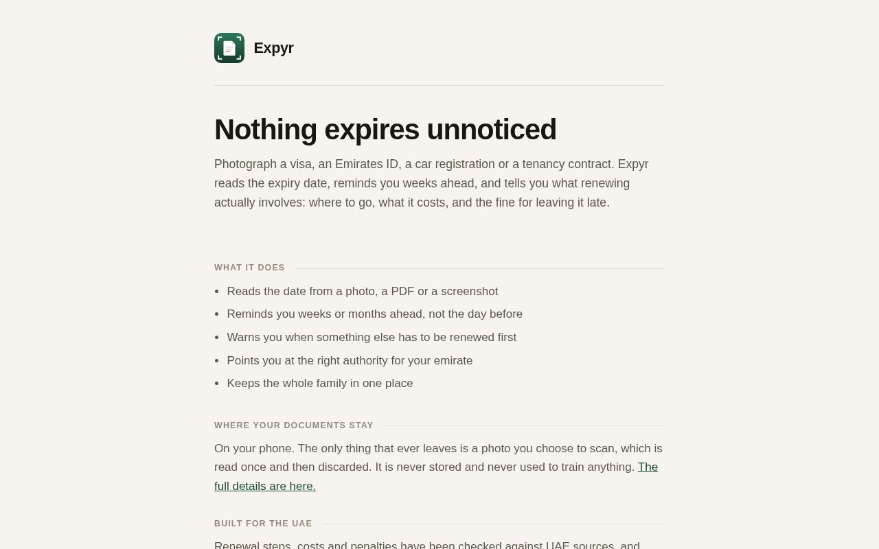 Preview of Expyr