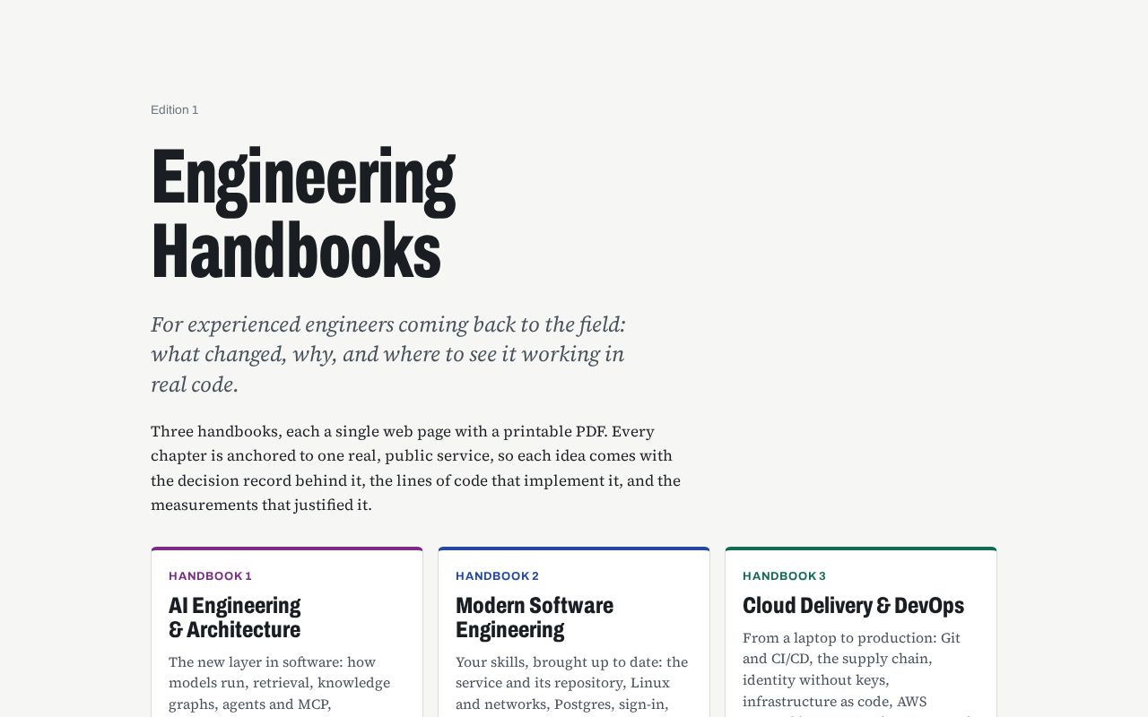 Preview of Engineering Handbooks