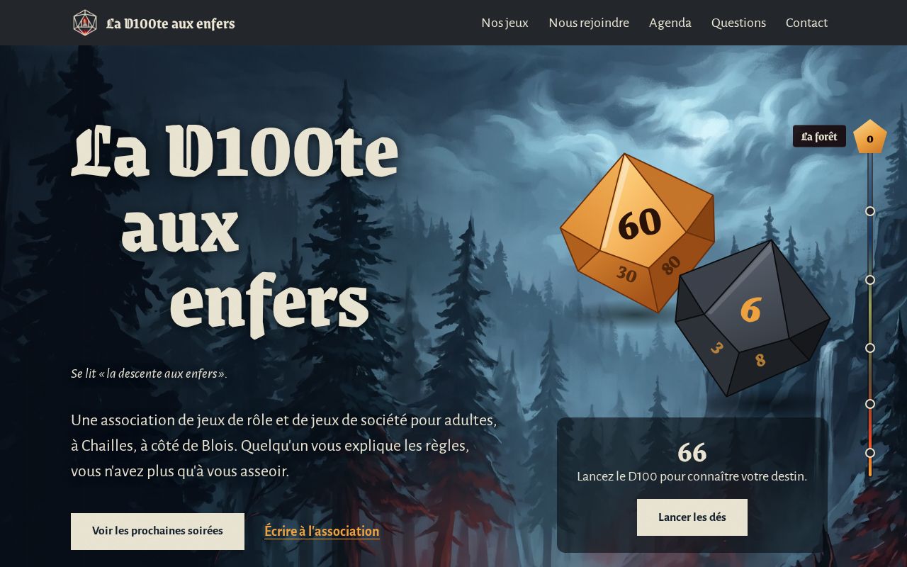 Preview of D100te Aux Enfers Github Io