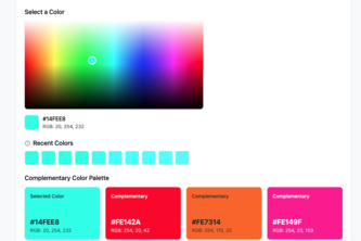 Preview of Color Harmony Genius