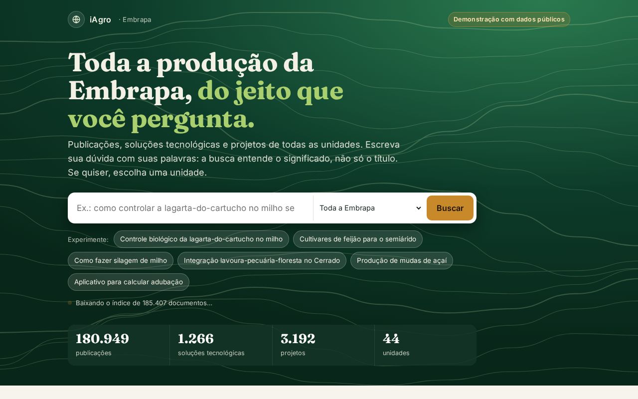 Preview of Iagro Embrapa