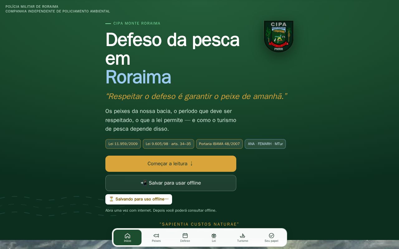 Preview of Defeso Adulto Roraima