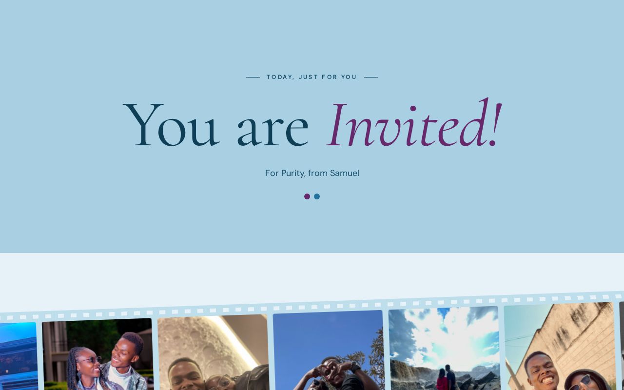 Preview of Purity Invite