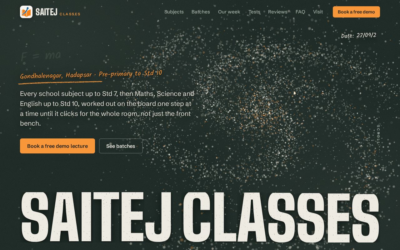 Preview of Saitej Classes