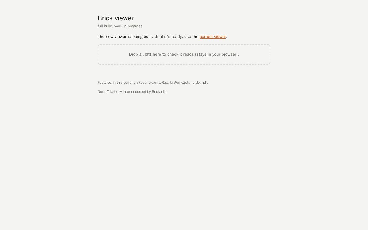 Preview of Brick Viewer