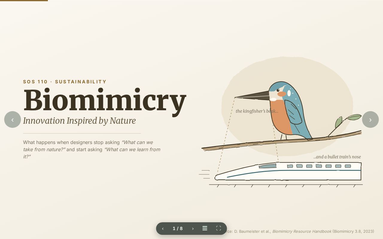 Preview of Sos110 Biomimicry