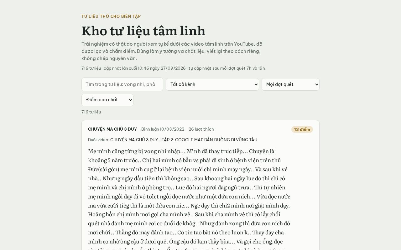 Preview of Kho Tu Lieu Tam Linh