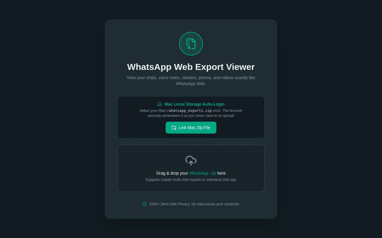 Preview of Whatsapp Clone