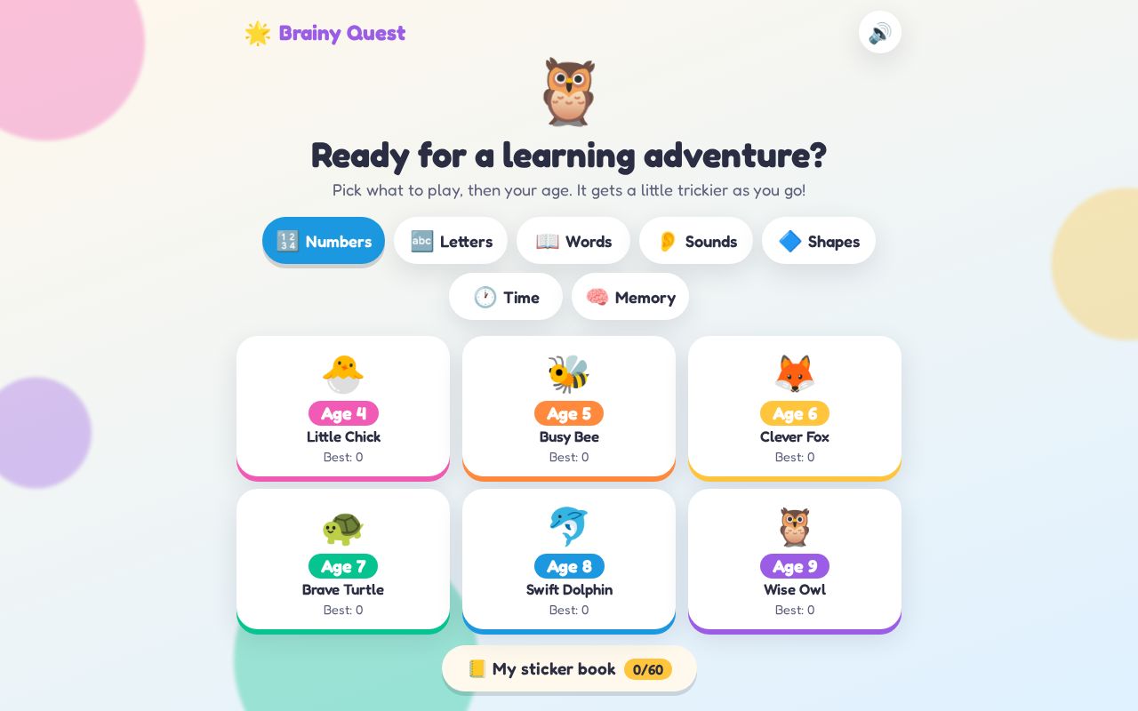 Preview of Brainy Quest