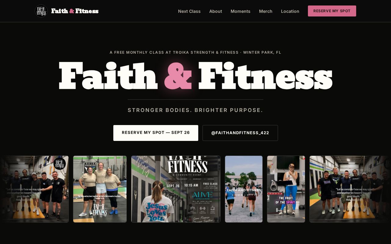 Preview of Faith And Fitness