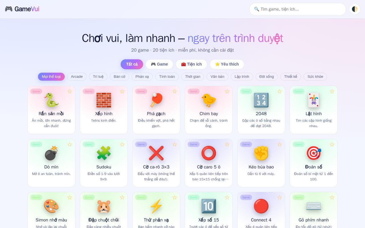 Preview of Gamevui