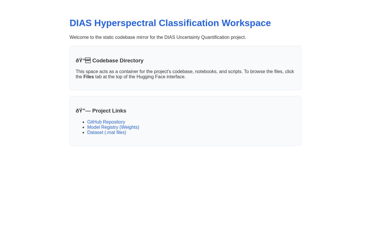 Preview of Classification DIAS 65Bands Workspace