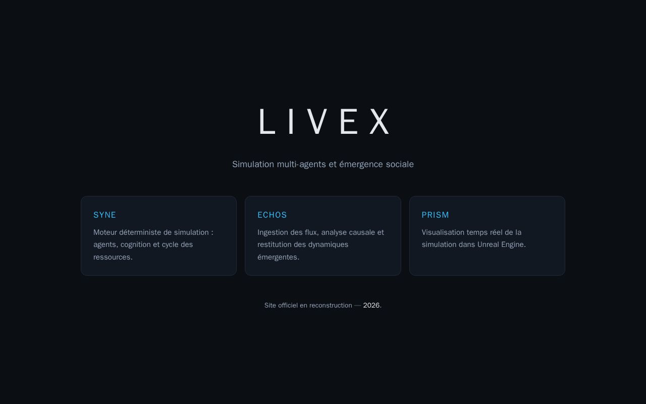 Preview of LIVEX