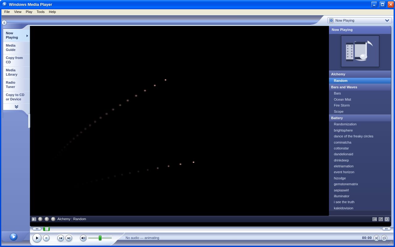 Preview of Wmp Legacy Visualizers