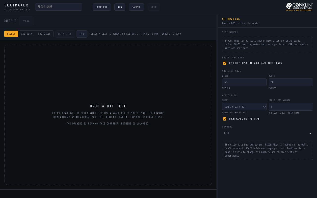 Preview of SEATMAKER