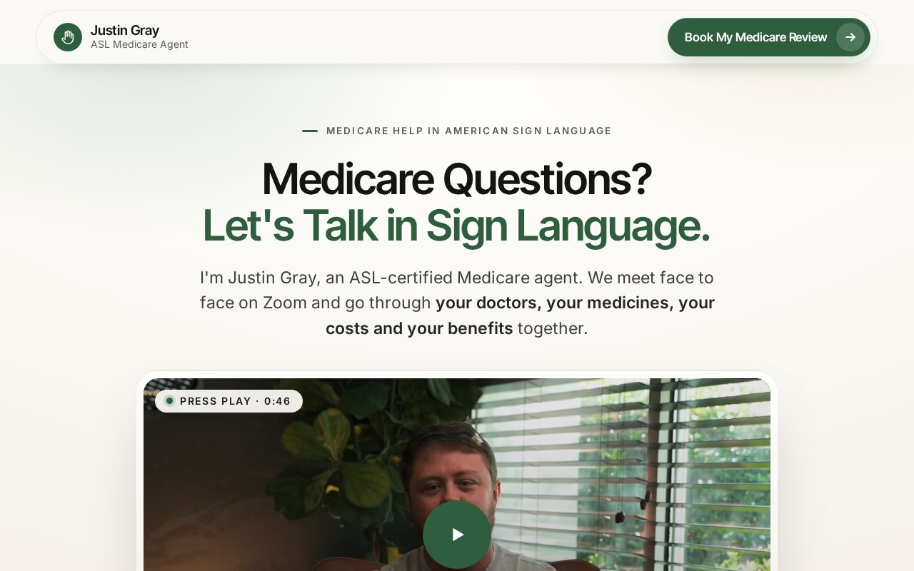 Preview of Justin Gray Asl Medicare