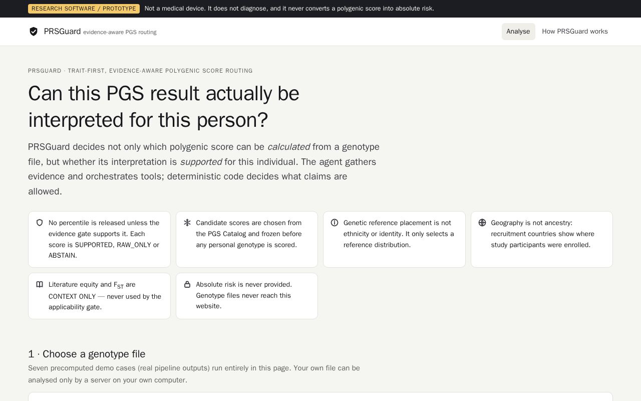 Preview of Prsguard Demo