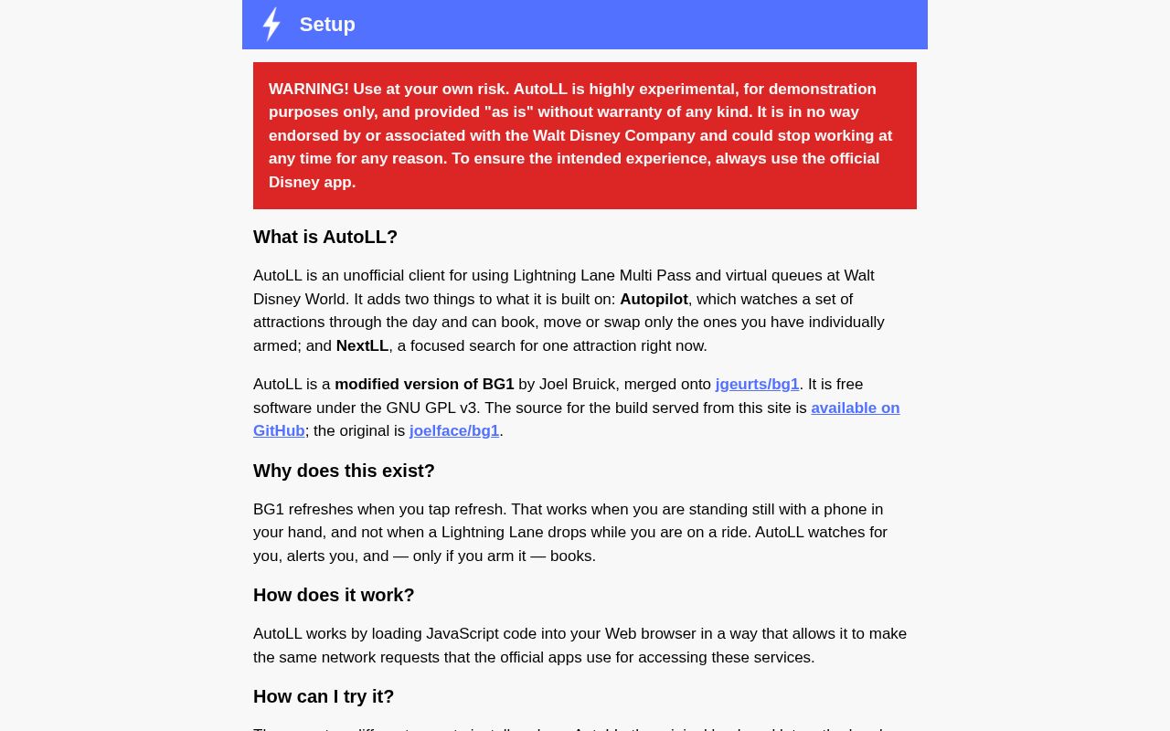 Preview of AutoLL