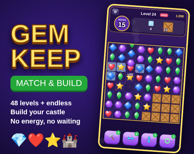 Preview of Gemkeep: Match & Build