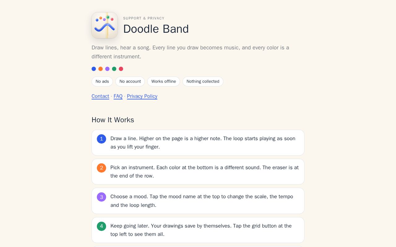 Preview of Doodleband Site
