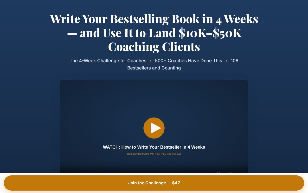 Preview of Breakthrough Author Live