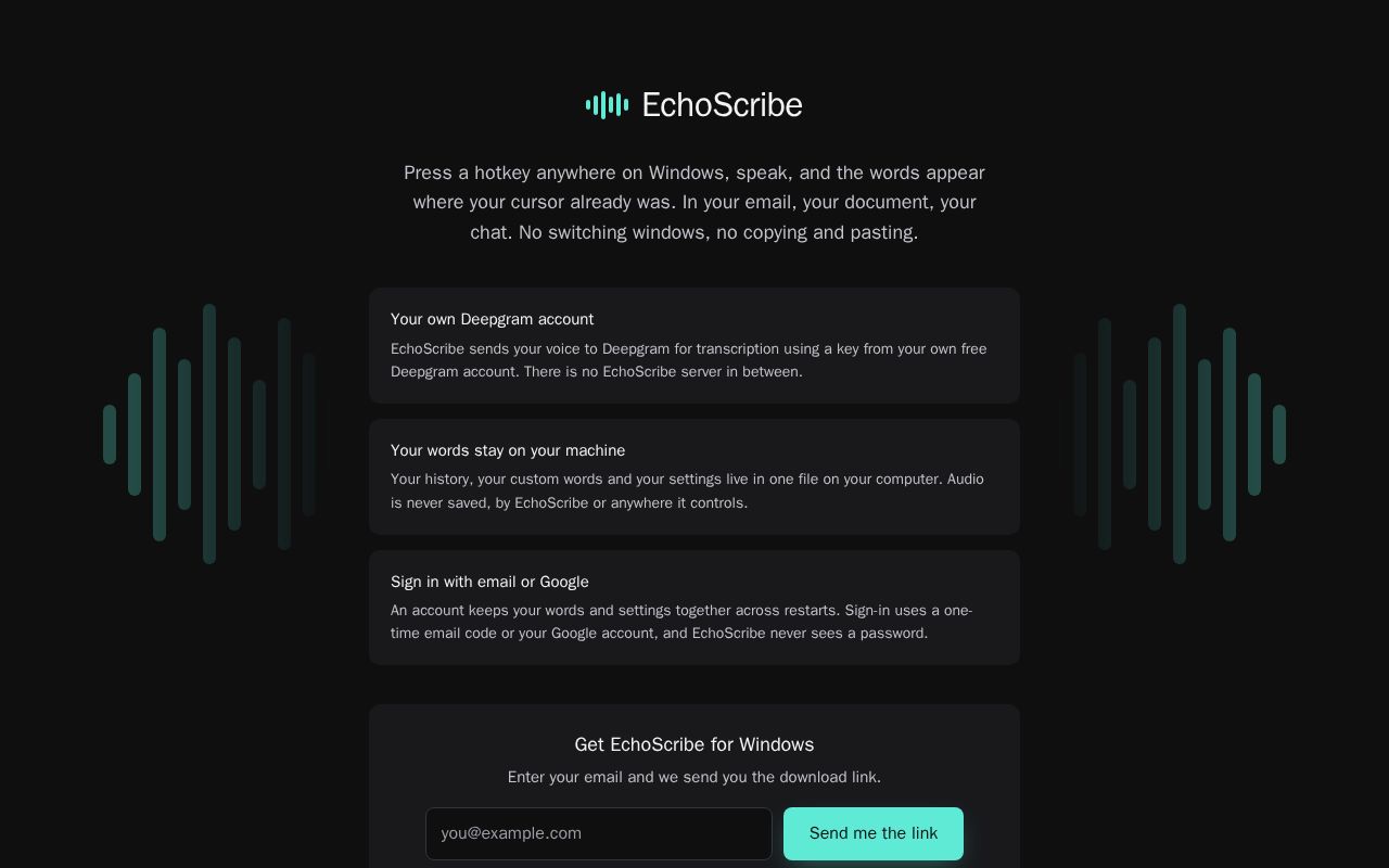 Preview of EchoScribe