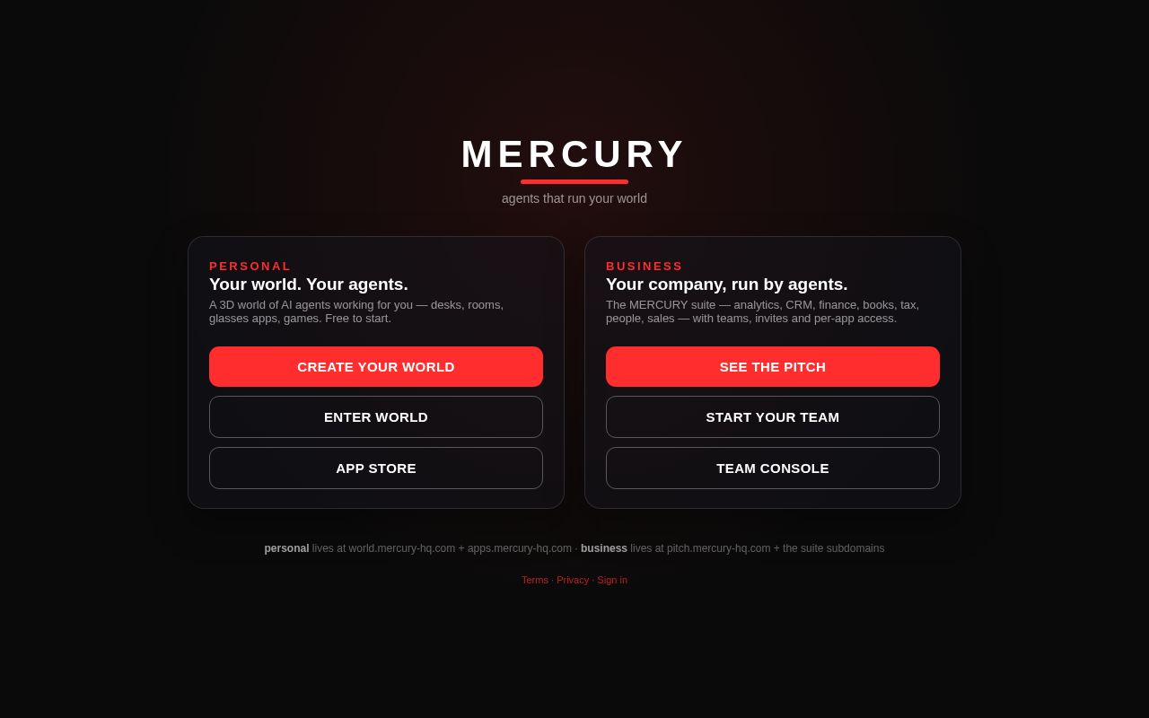 Preview of Mercury Hq Com