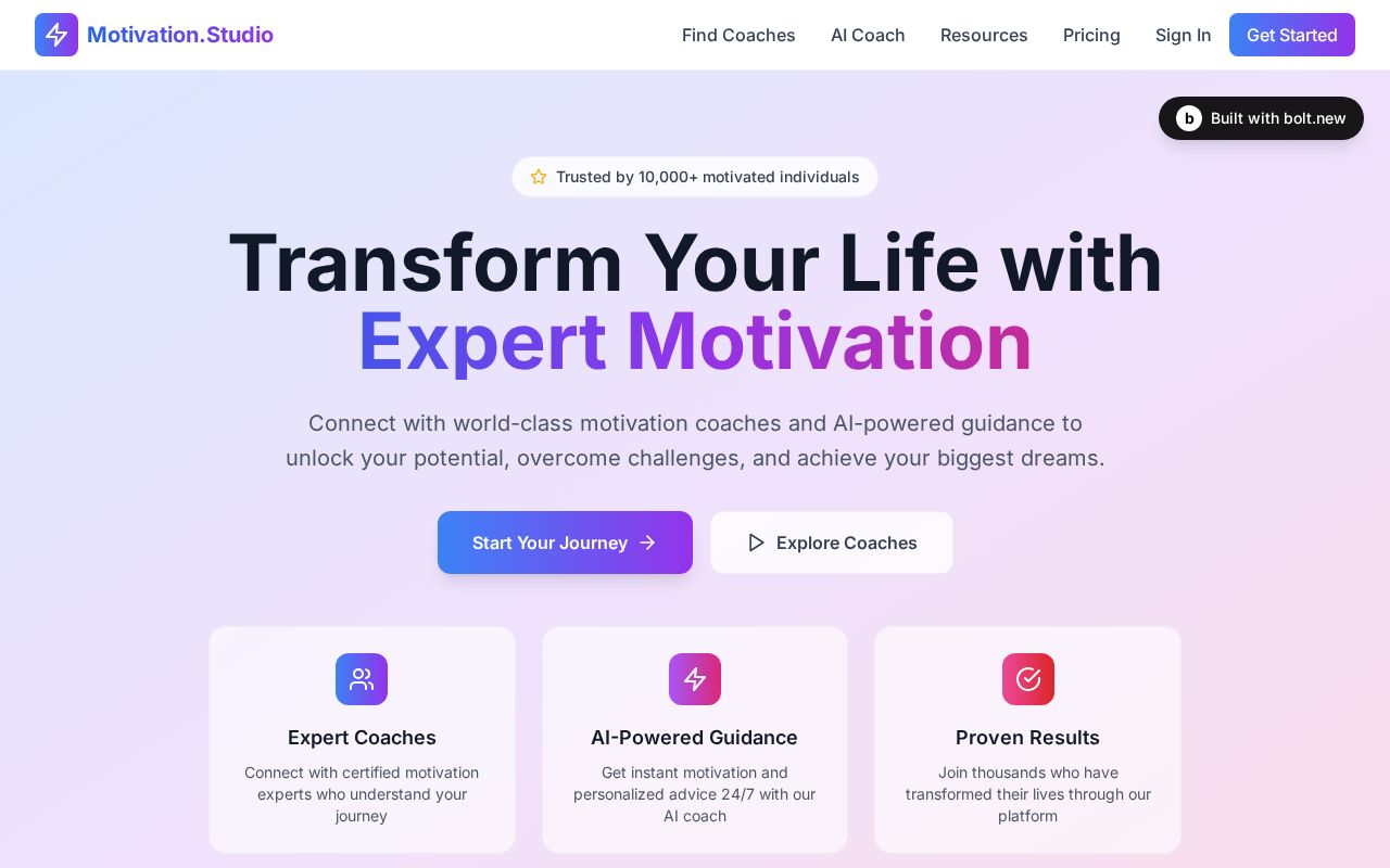 Preview of Motivation Studio
