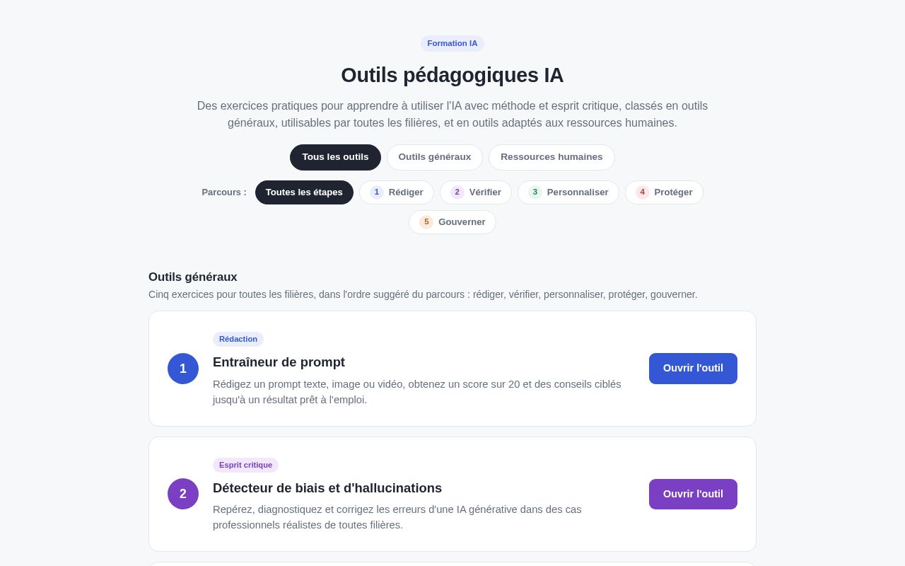 Preview of Outils Ia Pedagogie