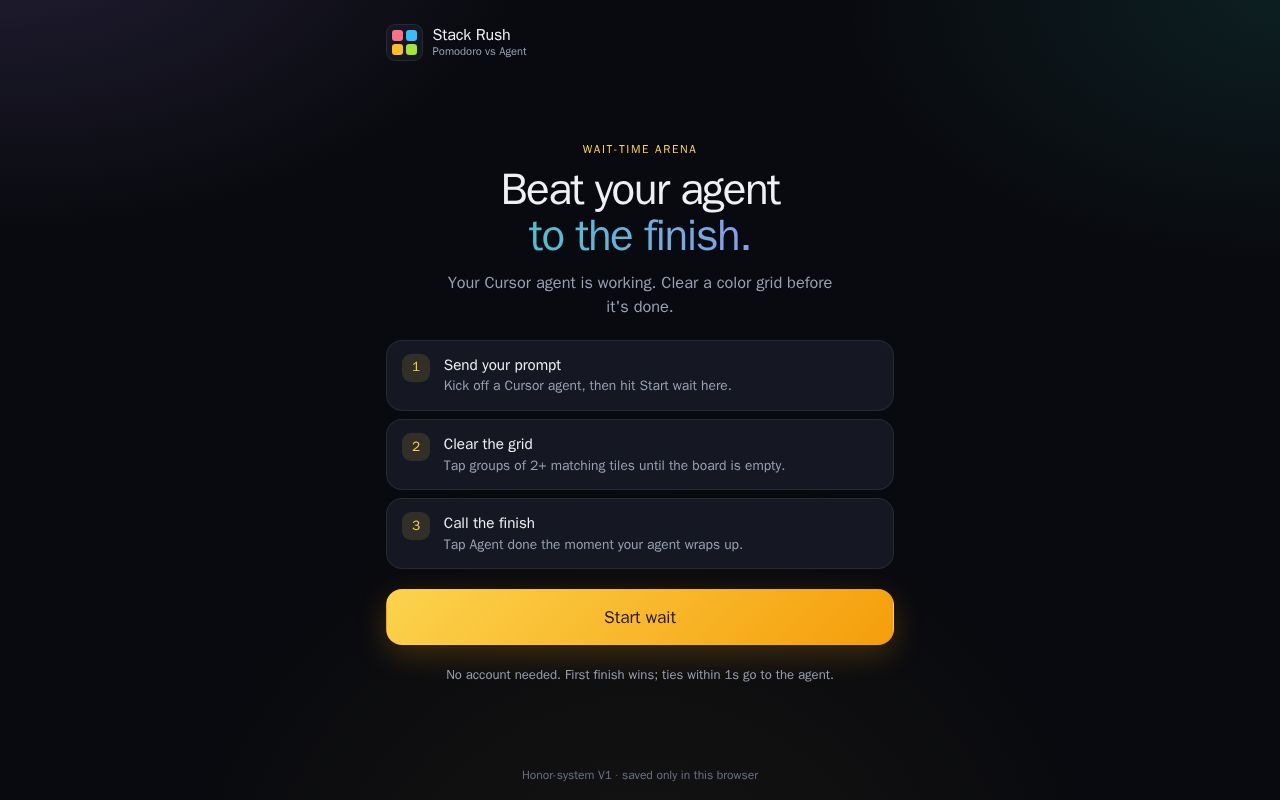 Preview of Pomodoro Vs Agent