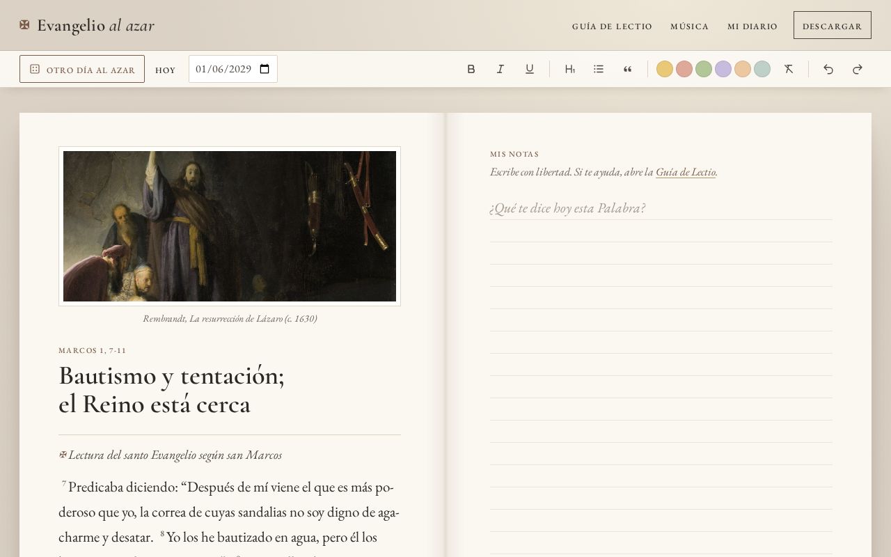 Preview of Evangelio Al Azar