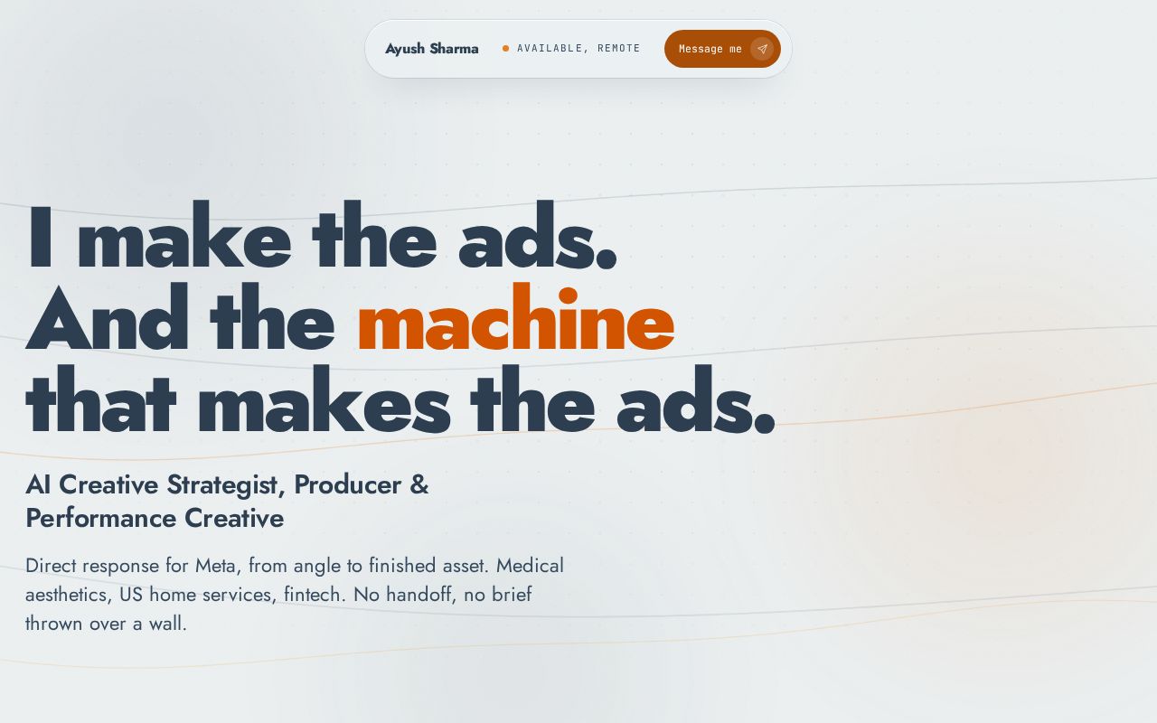 Preview of Ayushcreativeai Github Io