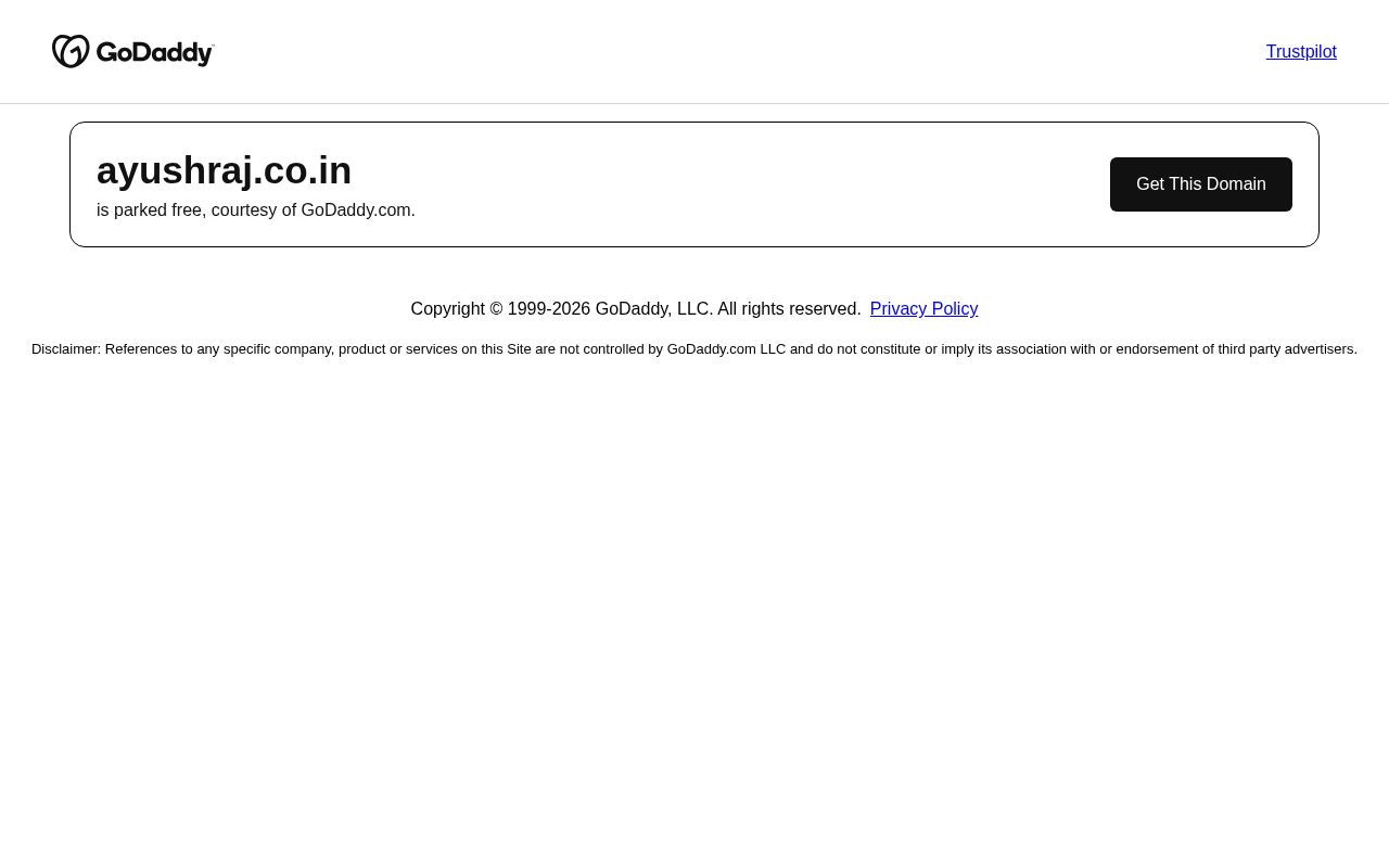 Preview of website