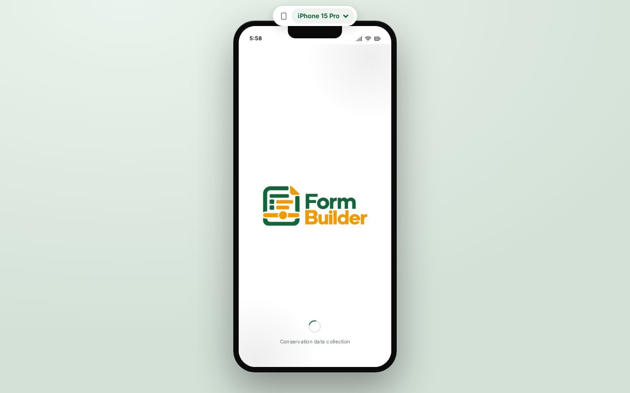 Preview of Form Builder
