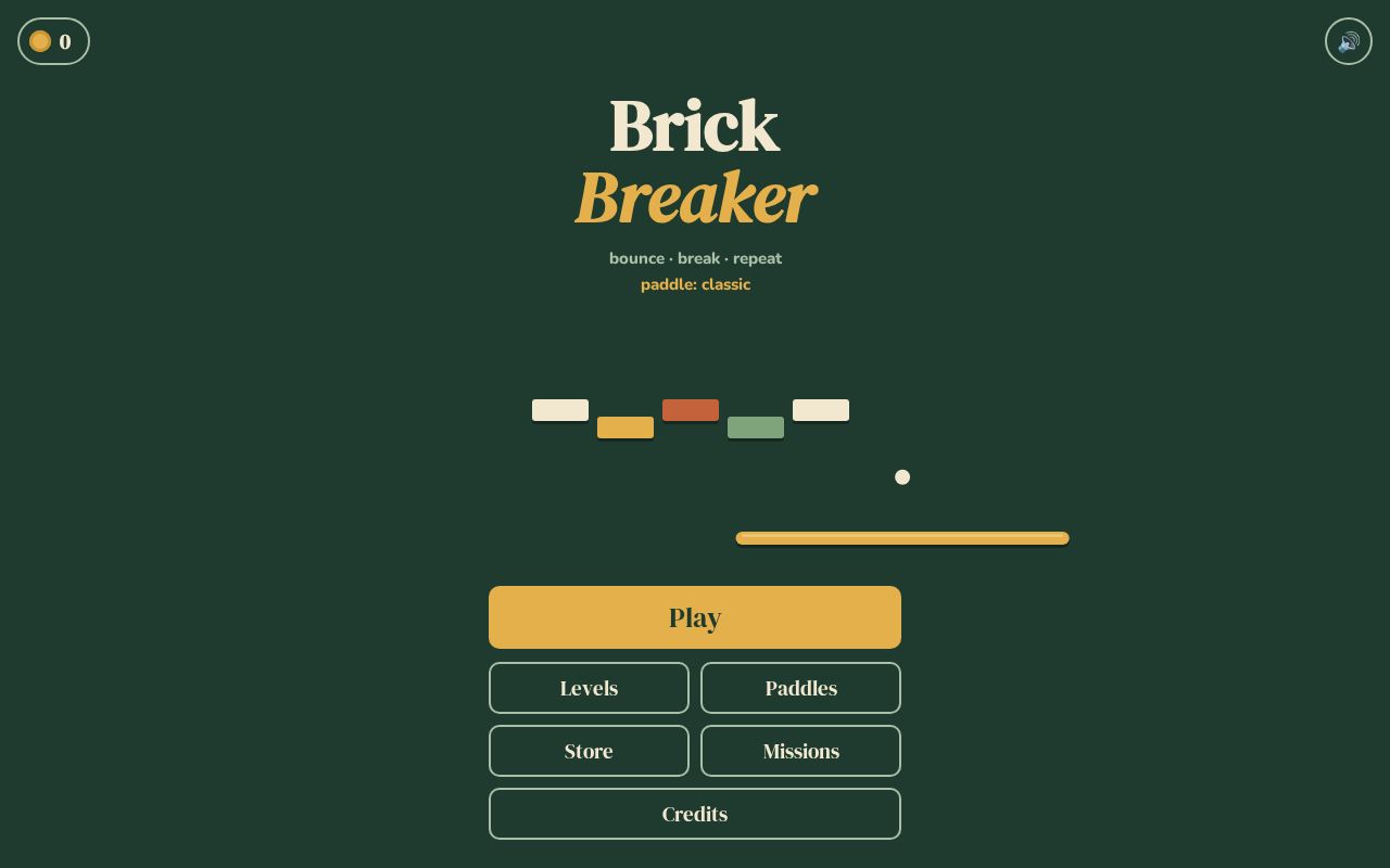 Preview of Brick Breaker