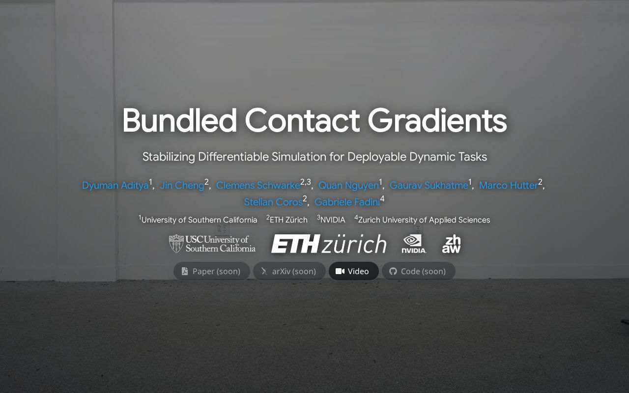 Preview of Bundledcontactgradients Github Io