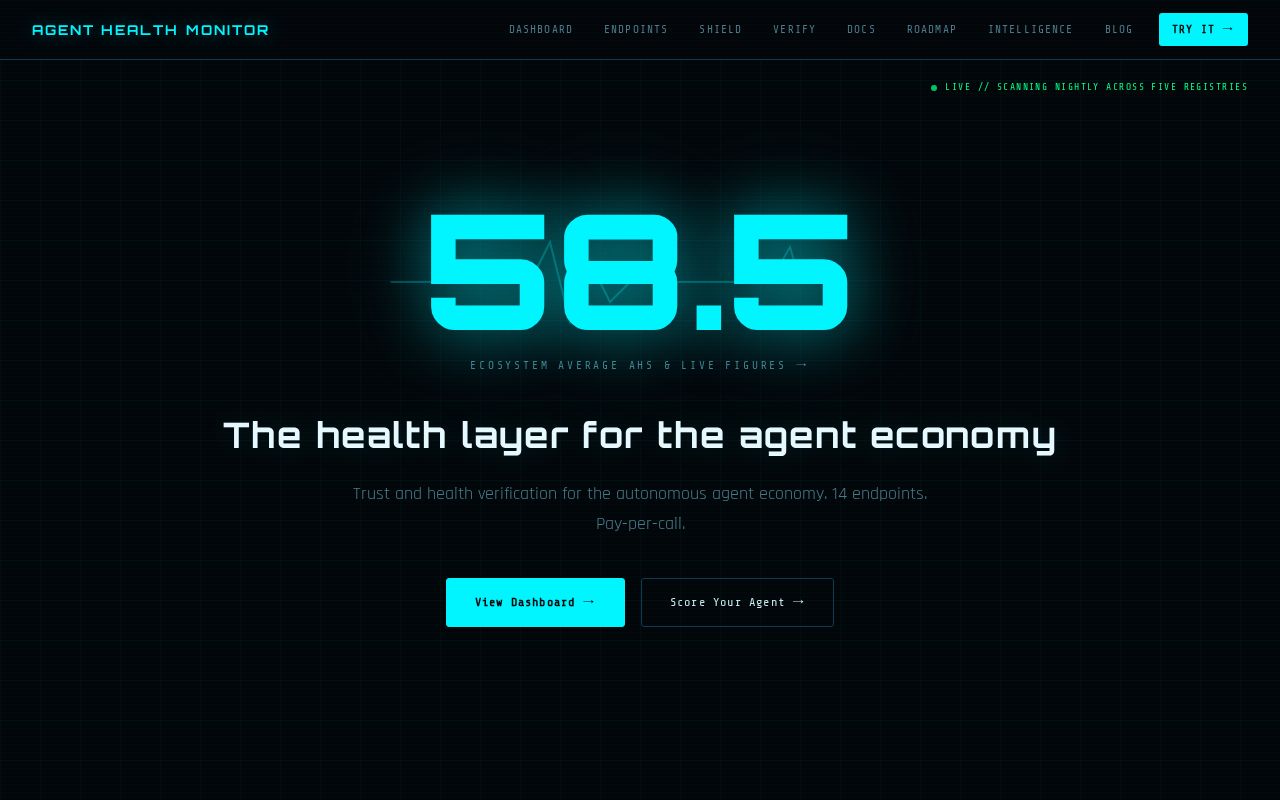 Preview of Agenthealthmonitor Xyz