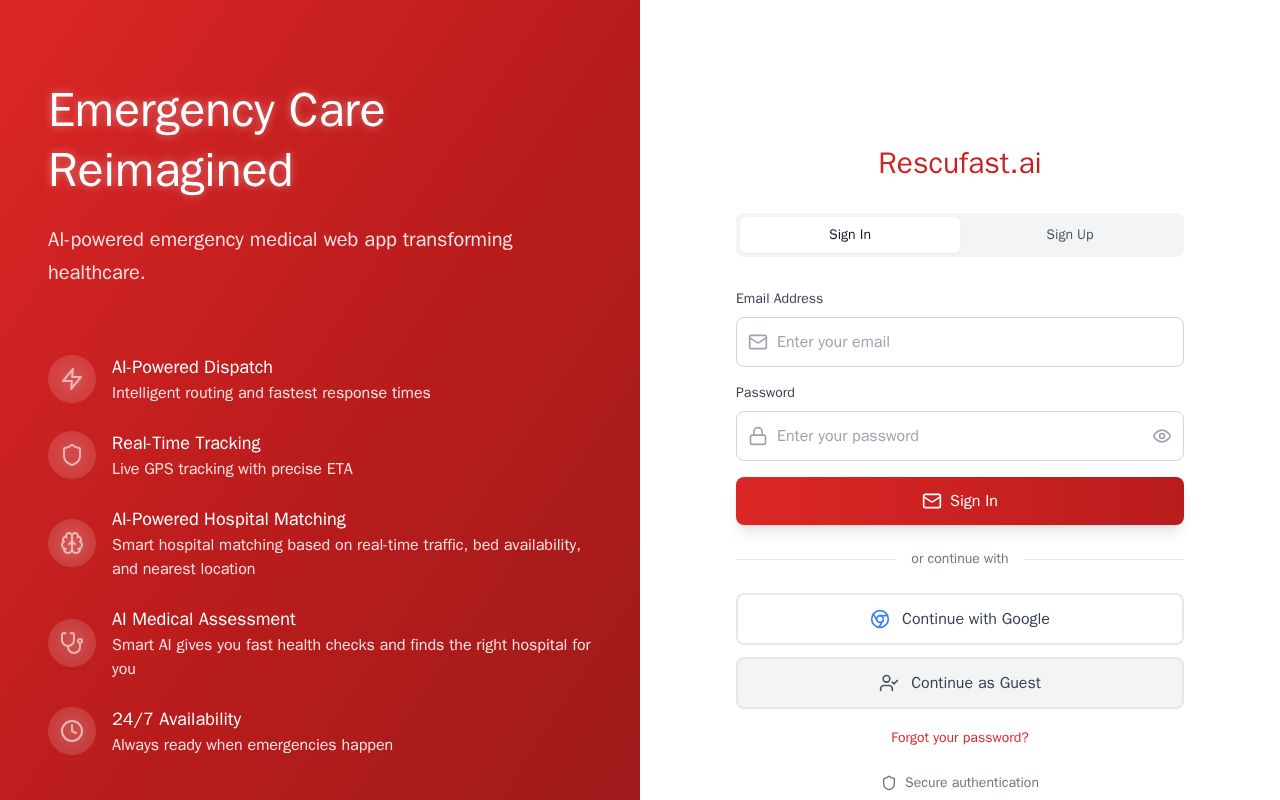 Preview of Rescufast.ai