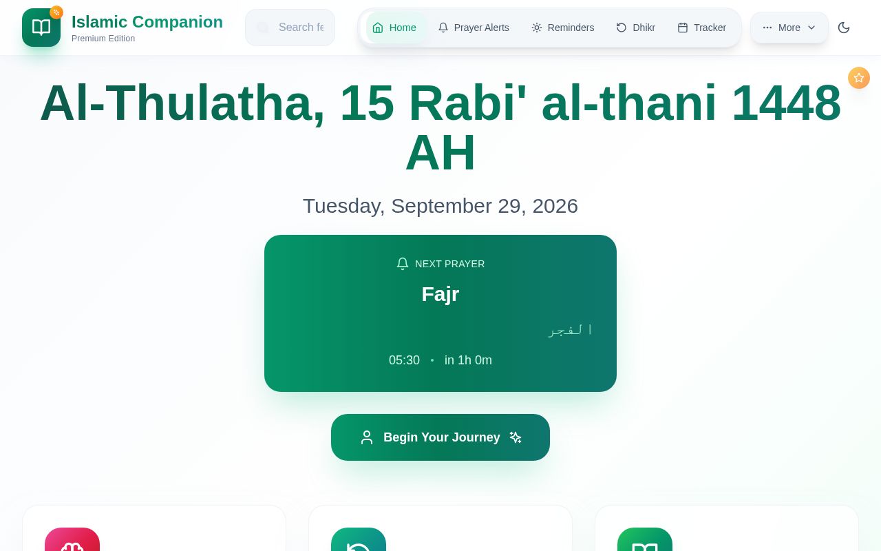 Preview of muslim companions