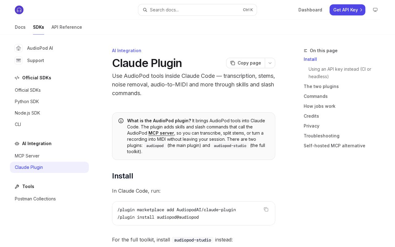 Preview of Claude Plugin
