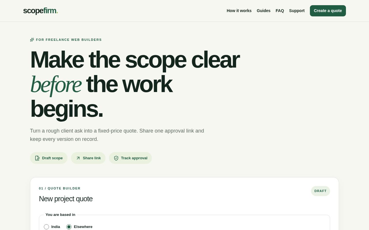 Preview of Scopefirm